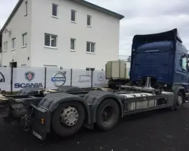 Грузовой контейнеровоз Scania G 410, 2014 год | 1