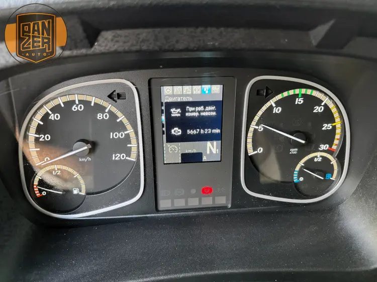 mercedes-benz atego 1230, 2019 год, фургон 18 палет с воротами 37