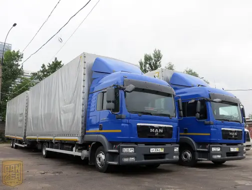 Тентованный грузовик MAN TGL 8.220, 60 м3, 2 спальника, 2011г - фото 7