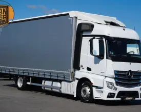 Грузовик тентованный Mercedes Actros 1830, 2018 год | 1
