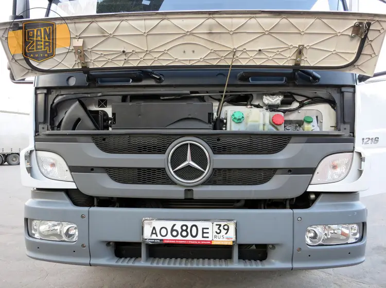 Mercedes Atego 1218 L, изотермический фургон 8.2м, 2011 г, гидроборт - фото 19