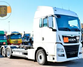 Грузовой контейнеровоз MAN TGX 26.500, 2018 год | photo 0