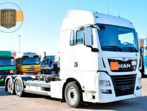 MAN TGX 26.500 контейнеровоз БДФ нового поколения из Германии, 2018 г, кабина XLX, г/п 16т - фото