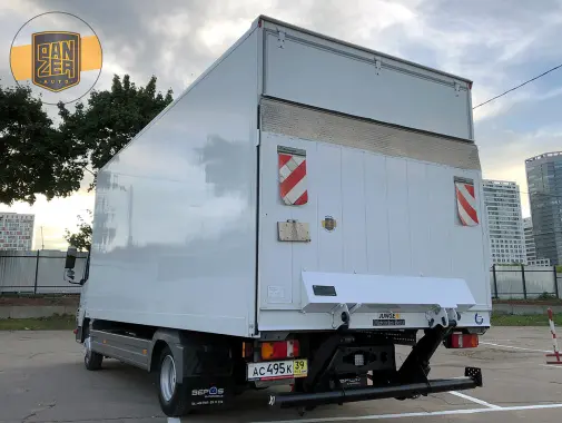 Mercedes Atego 816 L, фургон 36 кубов, 2012 год, гидролифт - фото 9
