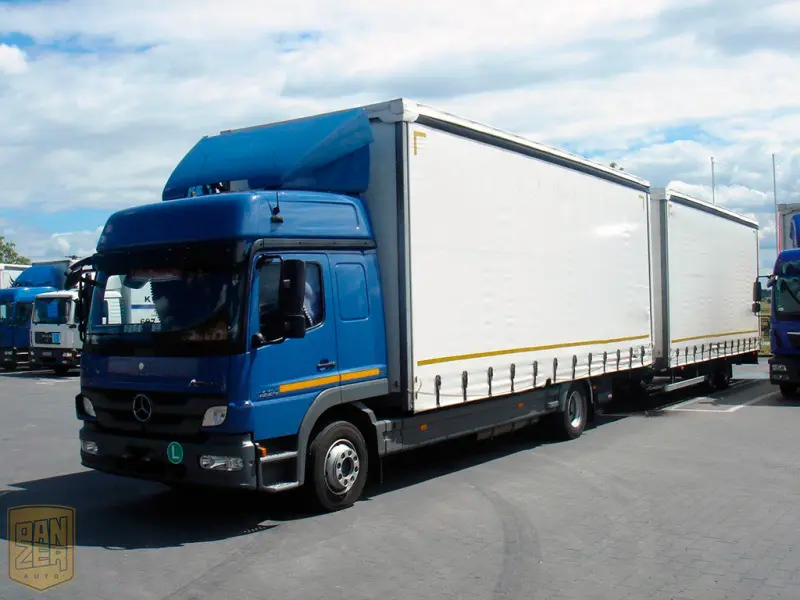Автопоезд Mercedes Atego 1224 120 кубов, 2013 год | photo 0