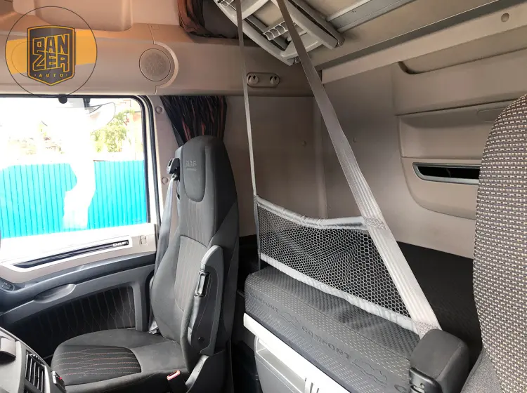 Контейнеровоз БДФ, DAF XF 480 из Германии, 2018г, Super Space Cab, г/п 16т - фото 15