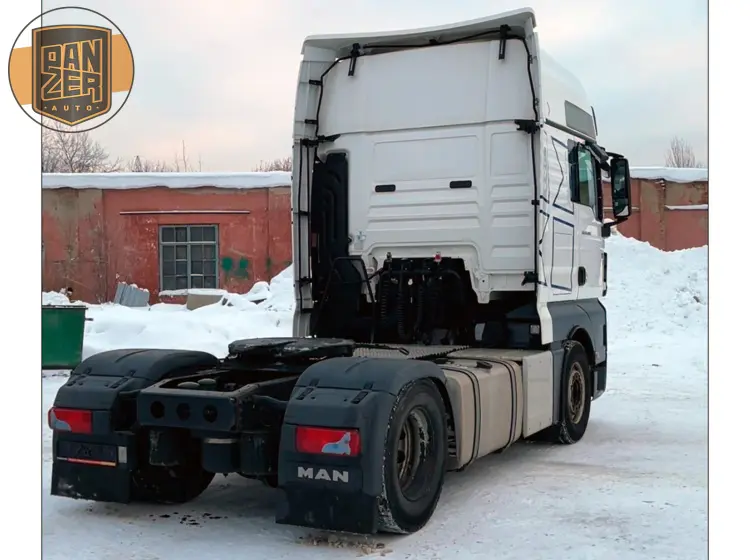 MAN TGX 18.480 тягач 4х2, XXL кабина, 2 бака - фото-детальных