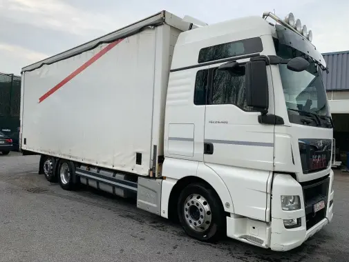 MAN TGX 24.480 штора 60 кубов, 2014 г, подъемная крыша, кабина XXL, без пробега по РФ - фото 8