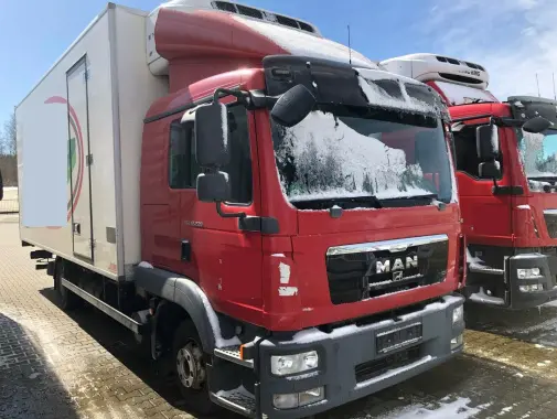 MAN TGL 12.220 BL, рефрижератор 36 м3, спальная кабина, без пробега по РФ - фото 3