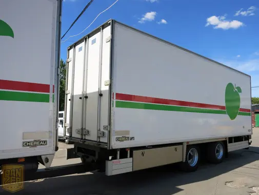 Изотермический прицеп тандем Chereau, 20 европалет, сквозная погрузка - фото