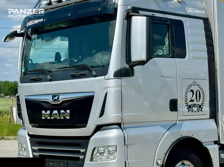 MAN TGX 18.460, 2019 год, десятитонник, тентованный м3 с воротами - фото 6