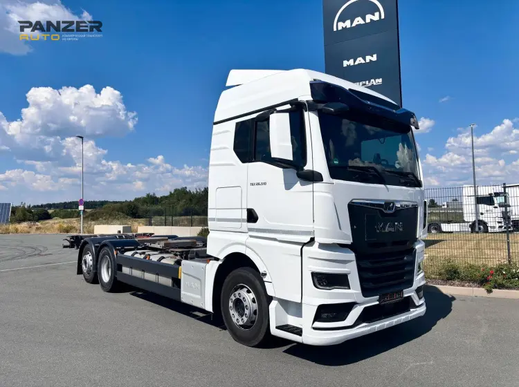 Грузовик MAN TGX 26.510, 2023 год, 15 тонник, 6x2, BDF контейнеровоз - фото