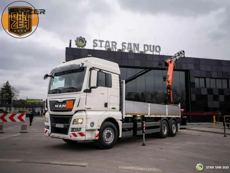 Автокран MAN TGX 26.480, 2014 год | 0