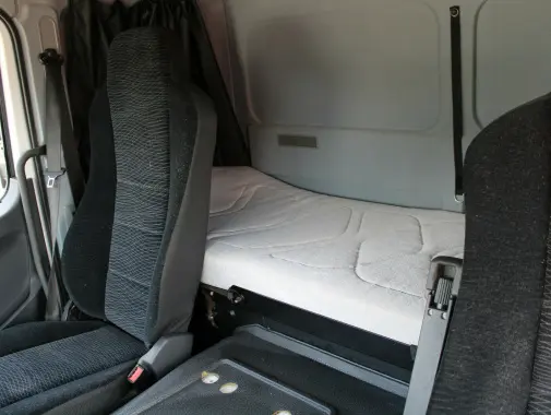 Mercedes Atego 1227 L, 10/2016 год, шторно-бортовая надстройка 46 м3, гидролифт, высокая кабина - фото 6