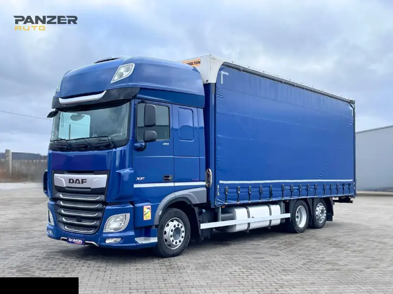 Грузовик тентованный DAF XF 480, 2021 год | photo 0