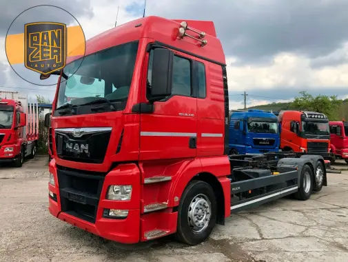 MAN TGX 26.440 из Германии, отличное шасси под сельхозник, 2014 год, механическая КПП, г/п 16т - фото