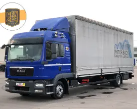 Грузовик тентованный MAN TGL 12.250, 2013 год | photo 0