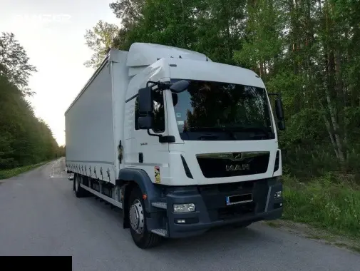 MAN TGM 18.250, 2019 год, 10 тонник, кузов тент м3, гидролифт - фото 8