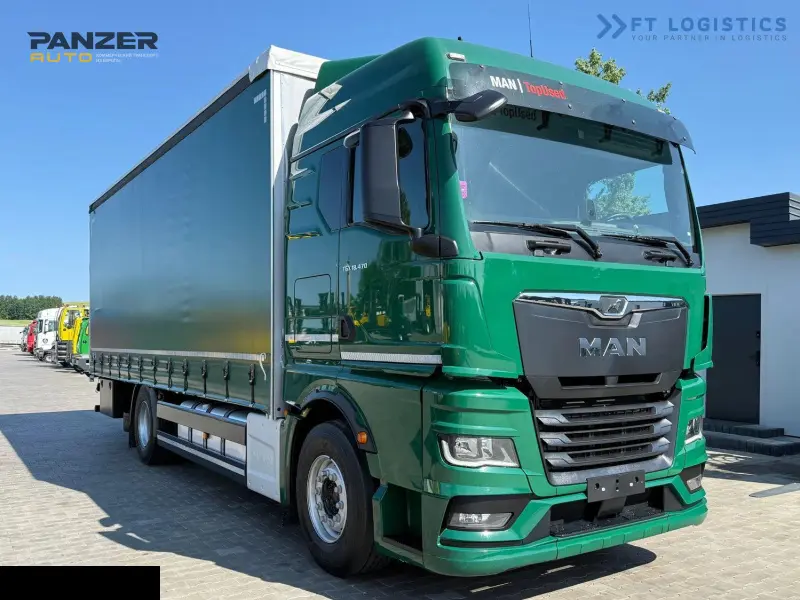 Грузовик тентованный MAN TGX 18.470, 2020 год | photo 0