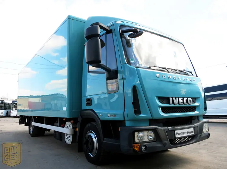 Iveco Eurocargo 75E18, фургон 7.1 м, г/п 5 тонн, гидролифт. Без пробега по РФ! - фото 8