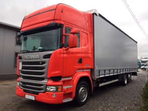 Кубовик Scania R410, 6х2, 2015 год, штора 71 куб, 24 европалета, без пробега по РФ - фото 8