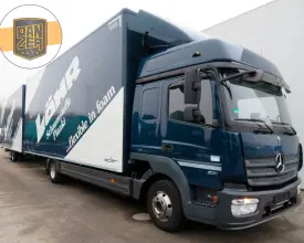 Автопоезд Mercedes Atego 821 120 кубов, 2014 год | photo 0