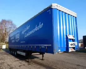 Шторный полуприцеп Krone  SDP 27, 2015 год | 1
