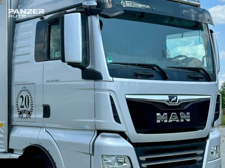 MAN TGX 18.460, 2019 год, десятитонник, тентованный м3 с воротами - фото 7