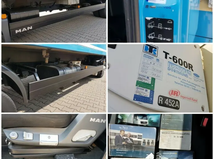 MAN TGL 12.180 BL, рефрижератор 36 м3, гидролифт, установка Thermoking, без пробега по РФ - фото 6
