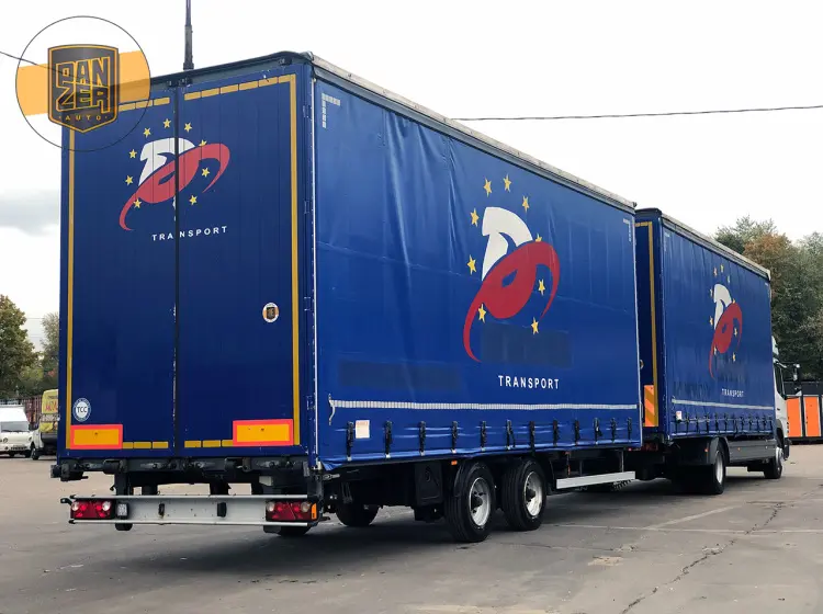 Mercedes Atego 1229, автопоезд 120 м3, 2013г, сквозная загрузка, г/п 12т - фото 21