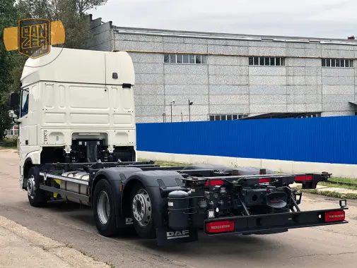 Контейнеровоз БДФ, DAF XF 480 из Германии, 2018г, Super Space Cab, г/п 16т - фото