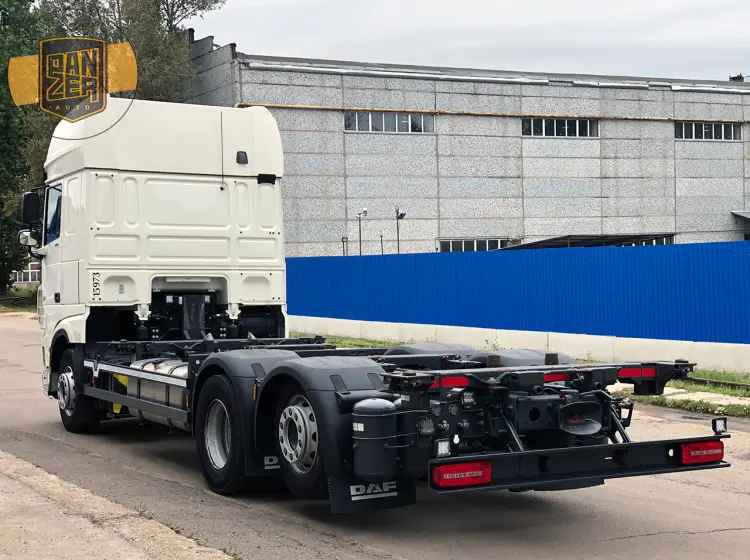 Контейнеровоз БДФ, DAF XF 480 из Германии, 2018г, Super Space Cab, г/п 16т - фото