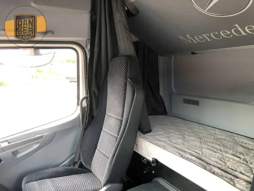 Mercedes-Benz Atego 1229, 2013 год, штора 51 м3, гидроборт, 2 спальника - фото 23