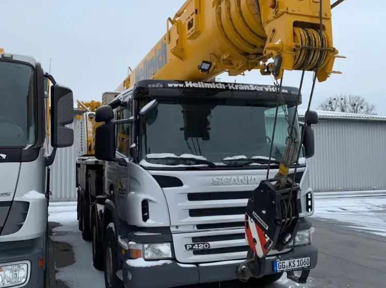 Автокран 60 тонн LIEBHERR LTF 1060-4.1 на шасси Scania P420, без пробега по РФ - фото 8