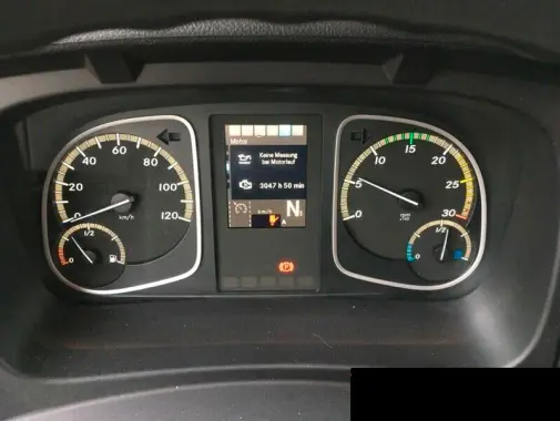 Mercedes Atego 1230L NEW, 12/2015 год, штора 47 м3, гидролифт, пробег 159 тыс.км - фото 8