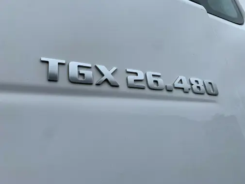 MAN TGX 26.480 контейнеровоз низкорамный BDF из Германии, 2015 г, кабина XLX, г/п 16т - фото 25
