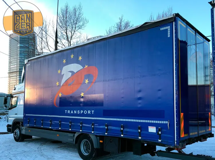 Мерседес Атего 1229, автопоезд 120 м3, 2014г, сквозная загрузка, г/п 12т - фото 20