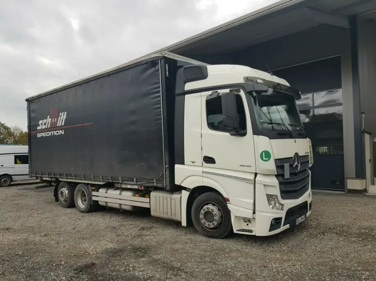 Mercedes-Benz Actros 2545 штора 60 кубов, 2014 г, 2 спальных места, без пробега по РФ - фото 8