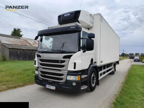Грузовик Scania Actros, 2018 год, 10 тонник, 4х4, фургон изотерм 72 куб - фото