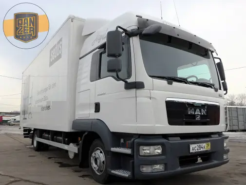MAN TGL 8.250, фургон 43 м3, ворота, макс.комплектация - фото 8