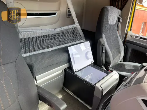 Контейнеровоз BDF DAF XF480 из Германии, 2018г, Super Space Cab, гидроборт - фото 7