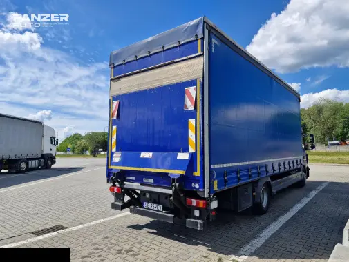 Mercedes Atego 1224, 2014 год, шторный кузов 47 кубов с гидробортом, 18 паллет - фото 6
