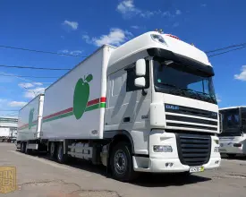 Автопоезд DAF XF 105.460 107 кубов, 2011 год | photo 0