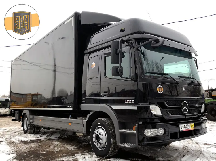 Mercedes Atego 1229L, 12/2012г, фургон 47 кубов, гидролифт - фото 8