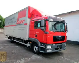 Грузовик тентованный MAN TGL 12.250, 2010 год | 0