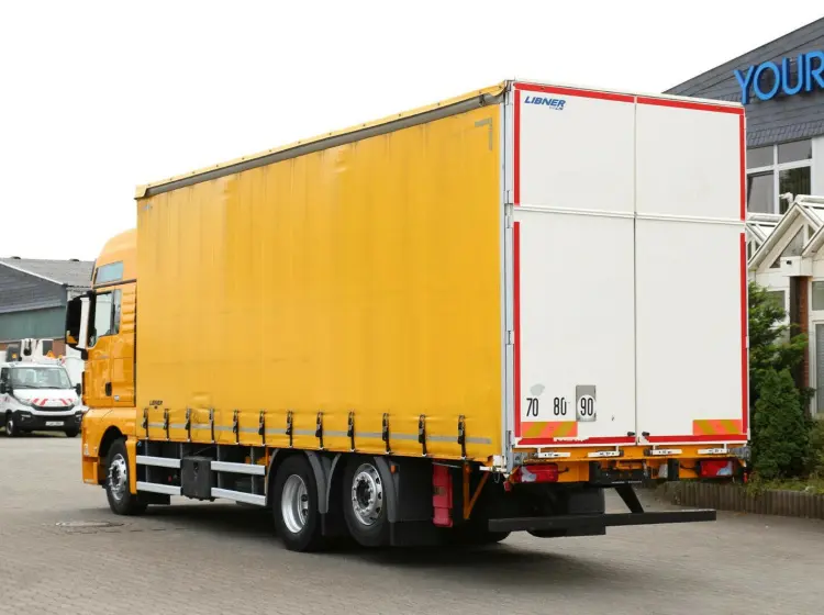 MAN TGX 26.440 штора 60 кубов, 2015 г, все виды загрузки, 20 палет, без пробега по РФ - фото 8