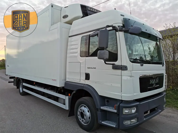 MAN TGM 12.250 BL, 12/2012, рефрижератор 19 европалет, 2 спальника - фото