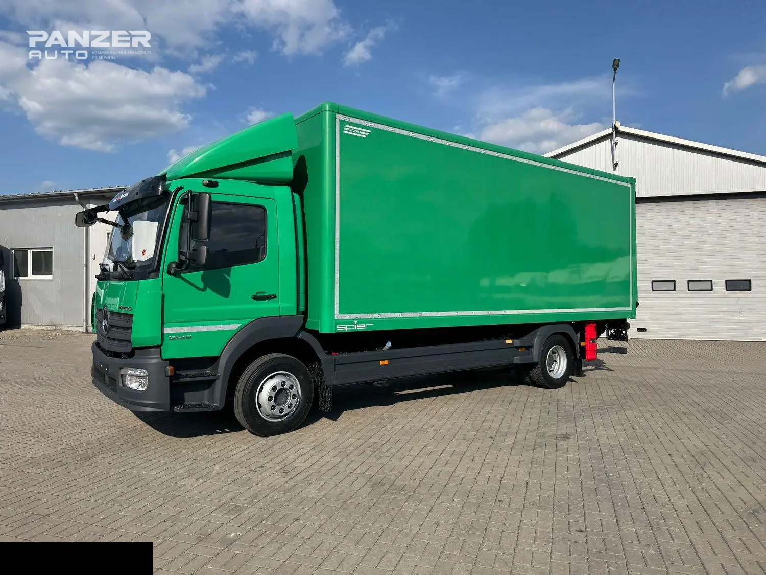 Mercedes Atego 1224, 2019 год, промтоварный фургон м3, гидролифт - фото 13