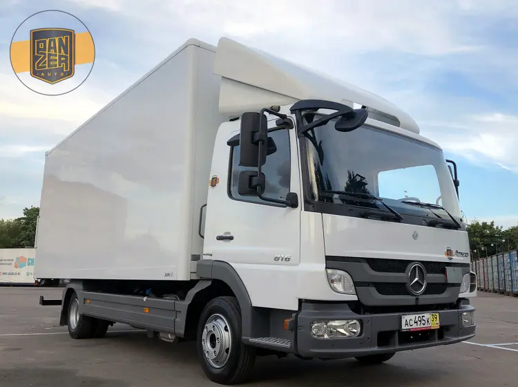 Mercedes Atego 816 L, фургон 36 кубов, 2012 год, гидролифт - фото 8