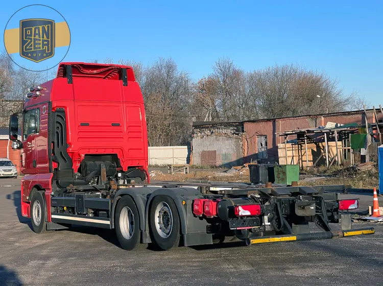 MAN TGX 26.440, 6х2, 2015 год, БДФ контейнеровоз, г/п 16 тонн, без пробега по РФ - фото 9